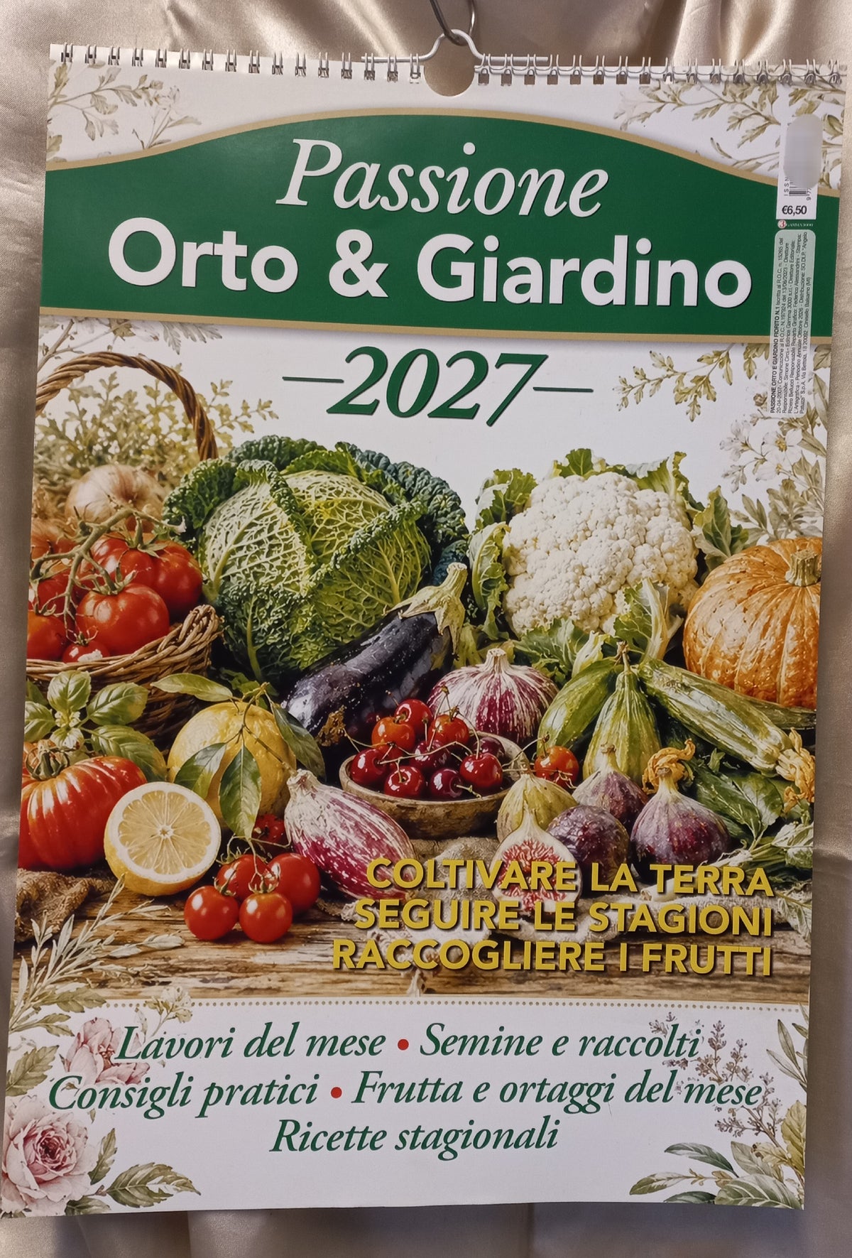Calendario 2027  Passione ORTO & GIARDINO