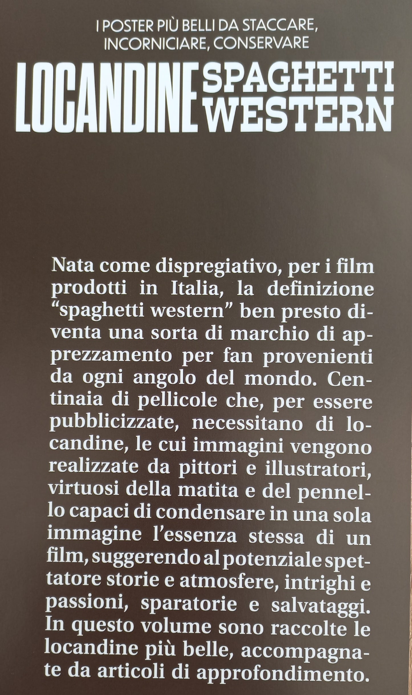 LOCANDINE SPAGHETTI WESTERN - rivista Sprea