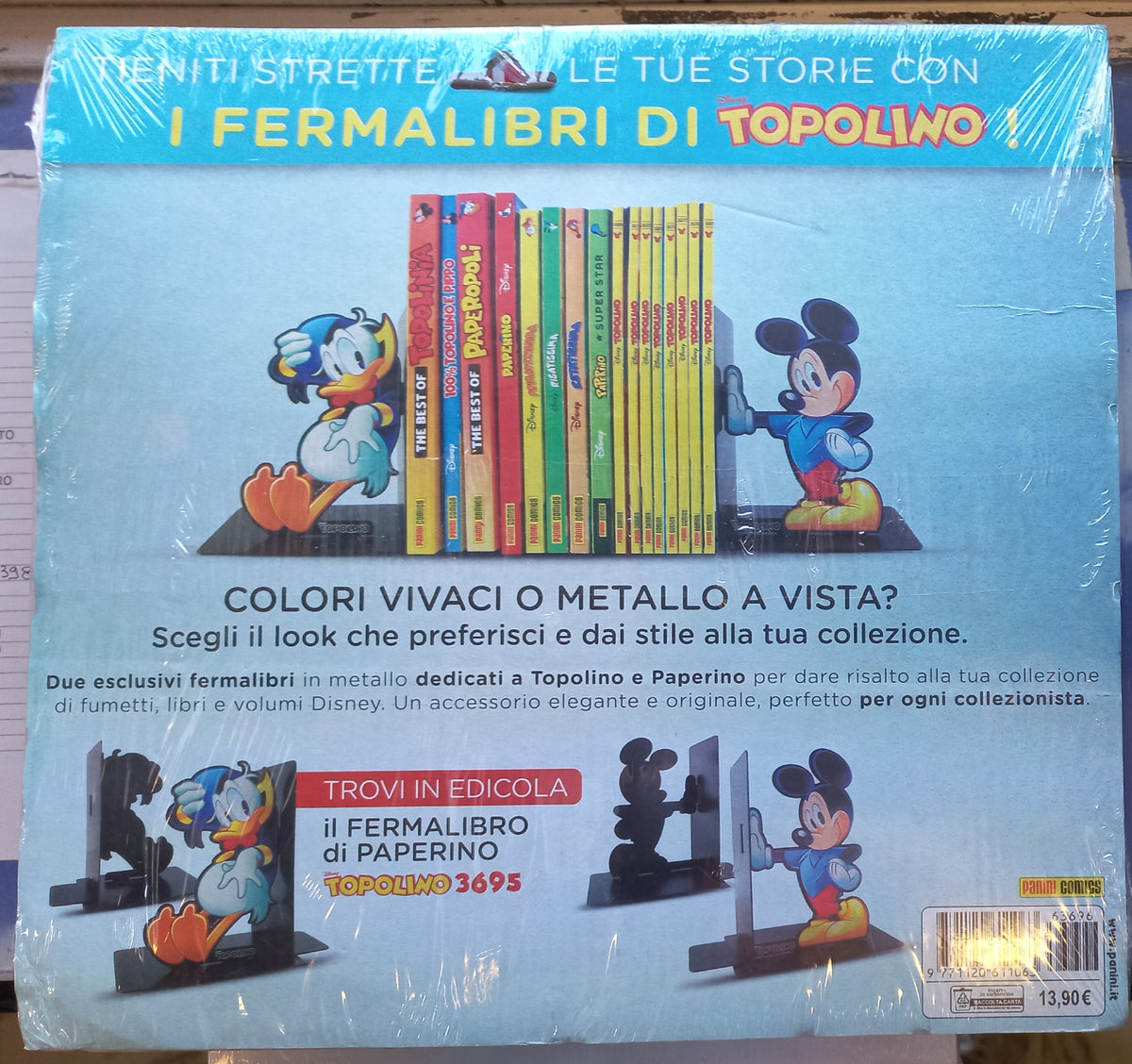 TOPOLINO n 3696 + FERMALIBRI  (2^ parte)