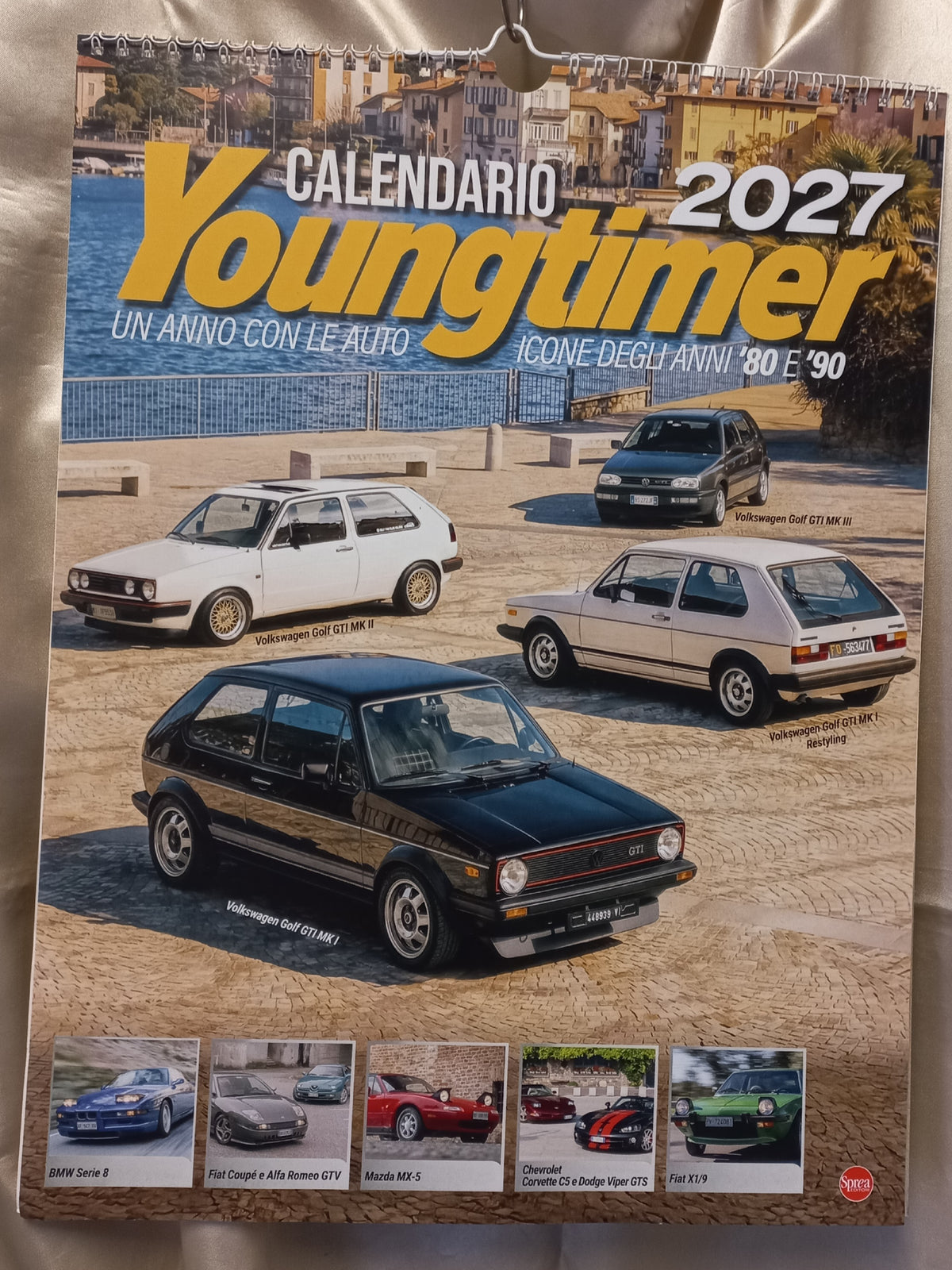 Calendario 2027 YOUNGTIMER Auto icone degli anni '80 e '90