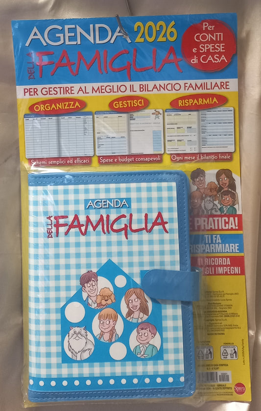 AGENDA della FAMIGLIA 2026