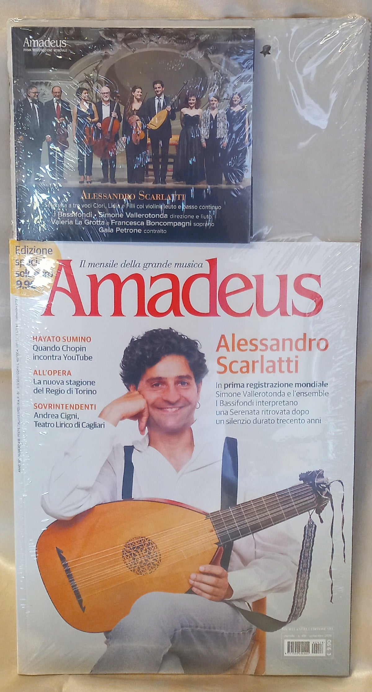 AMADEUS n 418 Settembre 2026 - Rivista + cd (vedi foto)