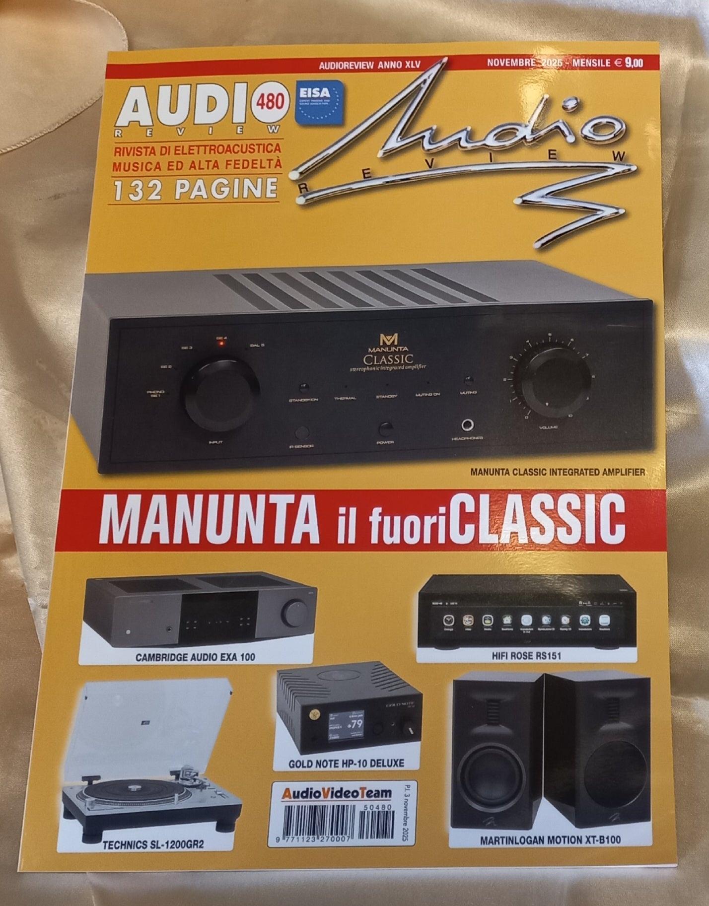 AUDIO REVIEW - n. 480 Novembre 2025