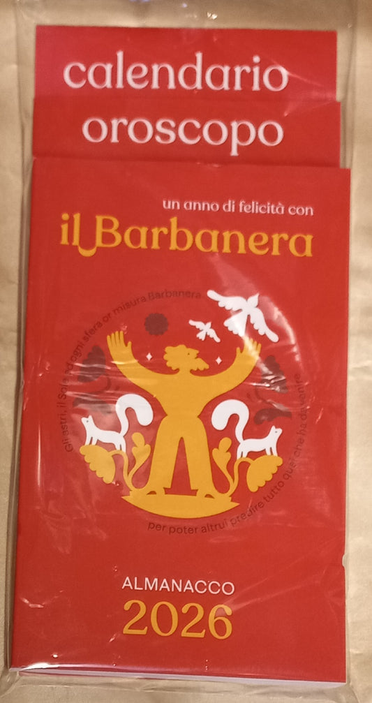 ALMANACCO BARBANERA 2026 + CALENDARIO + OROSCOPO