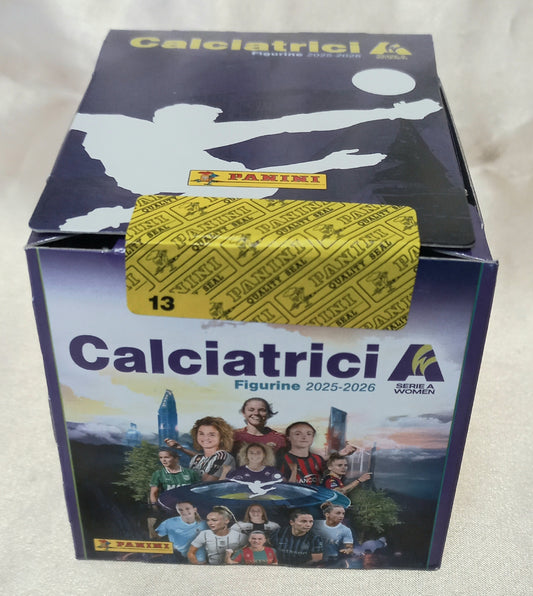 Figurine Panini CALCIATRICI 2025-2026 Scatola da 36 bustine