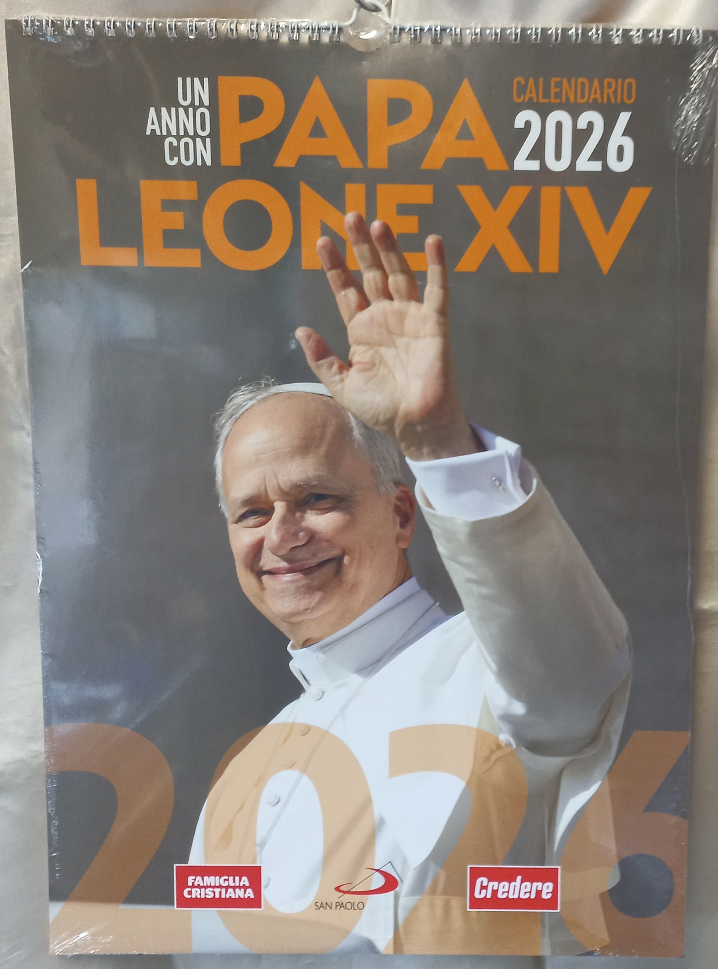 CALENDARIO 2026 PAPA LEONE XIV