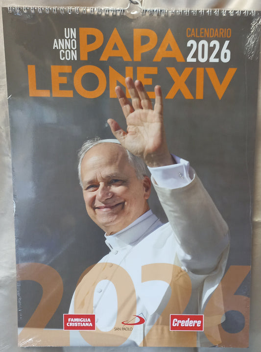 CALENDARIO 2026 PAPA LEONE XIV