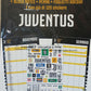 CALENDARIO 2026 JUVENTUS 14 MESI con POST-IT, PENNA, BLOCK NOTES