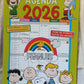 CALENDARIO AGENDA 2026 PEANUTS