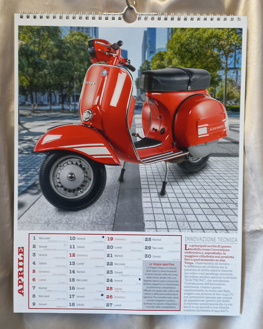 CALENDARIO del VESPISTA 2026