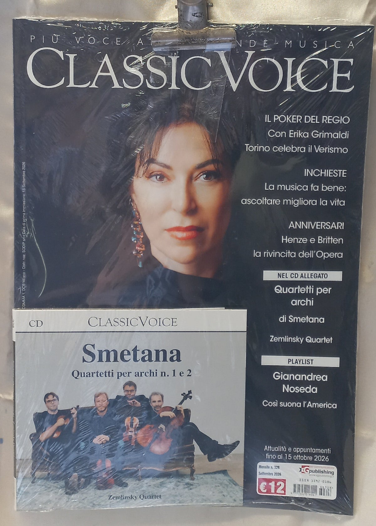 CLASSIC VOICE n 328 Settembre 2026 - Rivista + cd (vedi foto)