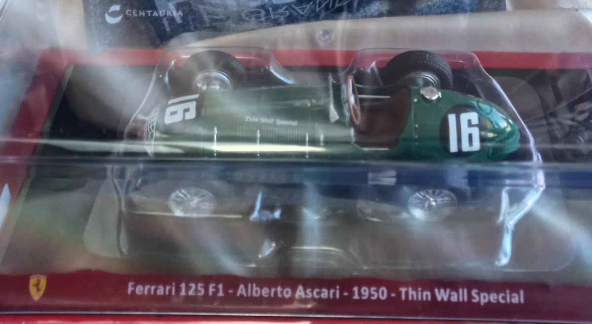 Grandi Ferrari scala 1:24 n. 95 - FERRARI 125 F1 - ALBERTO ASCARI - 1950 - THIN WALL SPECIAL