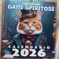 CALENDARIO 2026 Super Cartoon GATTI SPIRITOSI