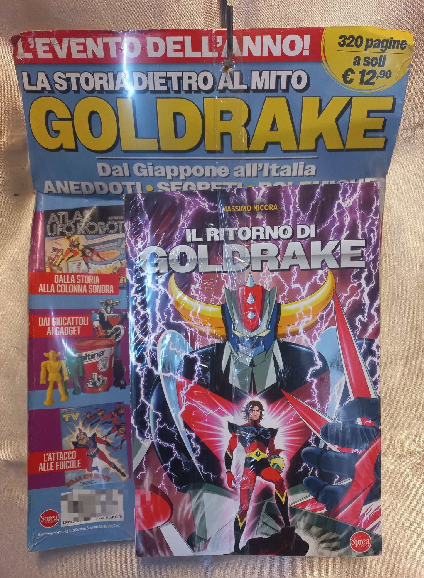 IL RITORNO DI GOLDRAKE Libro di MASSIMO NICORA