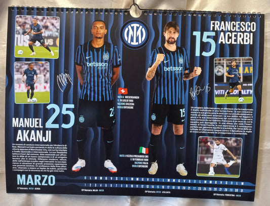 CALENDARIO 2026 ORIZZONTALE INTER