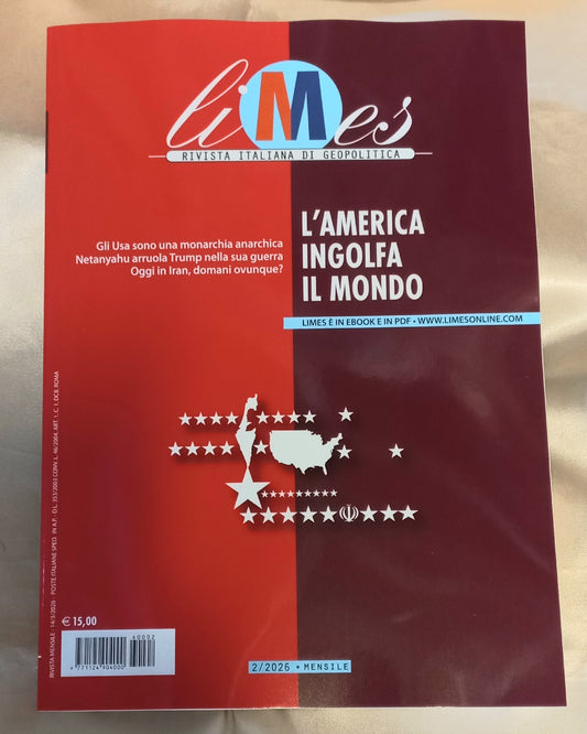 LIMES n.2/2026 L'AMERICA INGOLFA IL MONDO