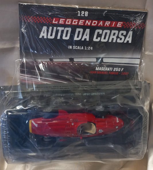 Leggendarie auto da corsa  1:24 n.128 MASERATI 250F 1957 - JUAN MANUEL FANGIO
