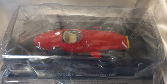 Leggendarie auto da corsa  1:24 n.128 MASERATI 250F 1957 - JUAN MANUEL FANGIO