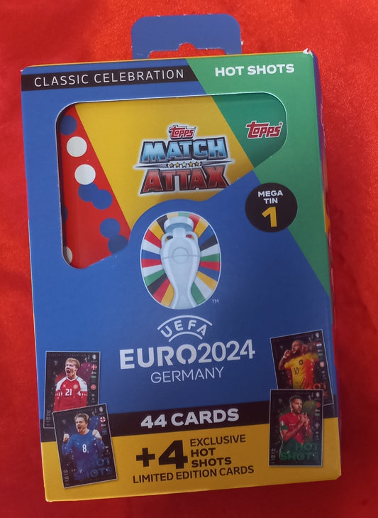 MATCH ATTAX - UEFA EURO 2024 Germany - Mega Tin Box - Disponibili anche bustine a € 2,50
