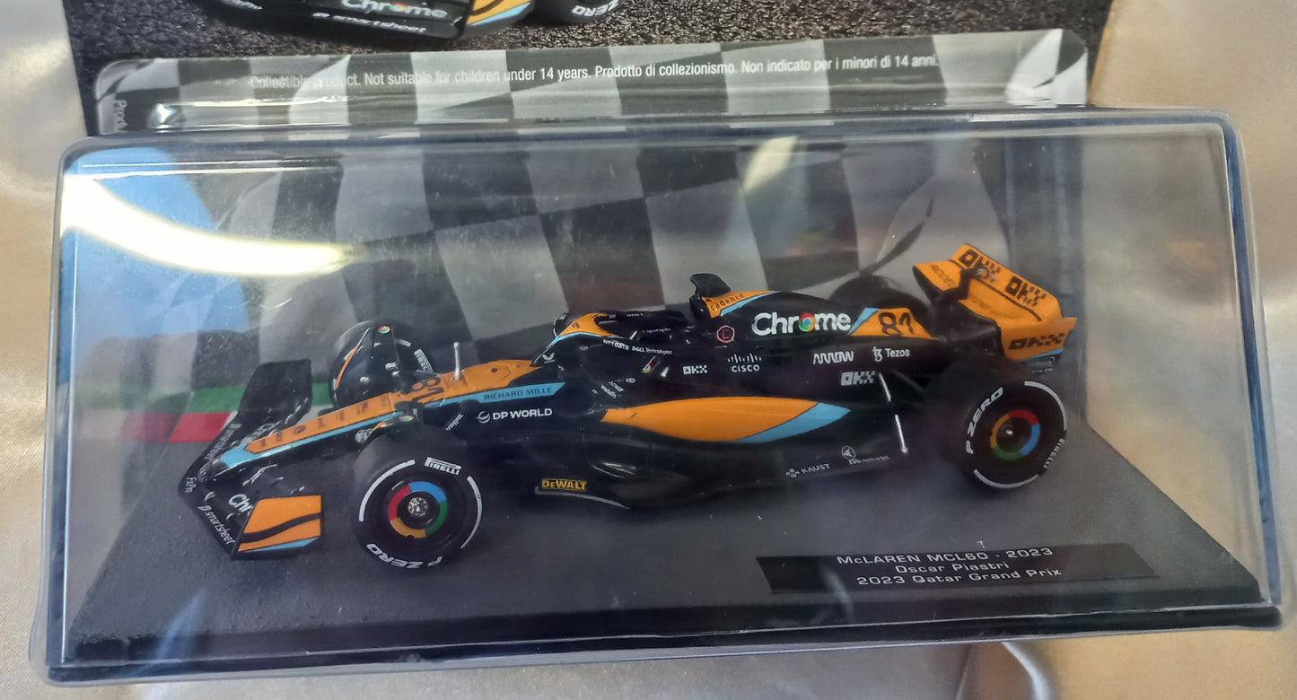 Auto da corsa  1:43 n.14 McLAREN MCL60 2023 - OSCAR PIASTRI