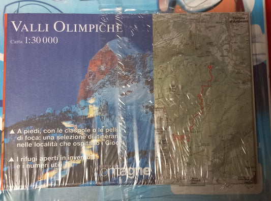 MERIDIANI MONTAGNE - VALLI OLIMPICHE (in omaggio la cartina)