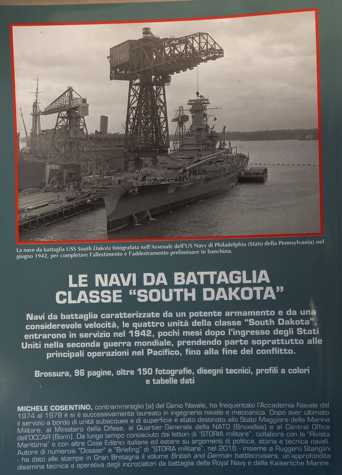 STORIA MILITARE BRIEFING - LE NAVI DA BATTAGLIA CLASSE "SOUTH DAKOTA"