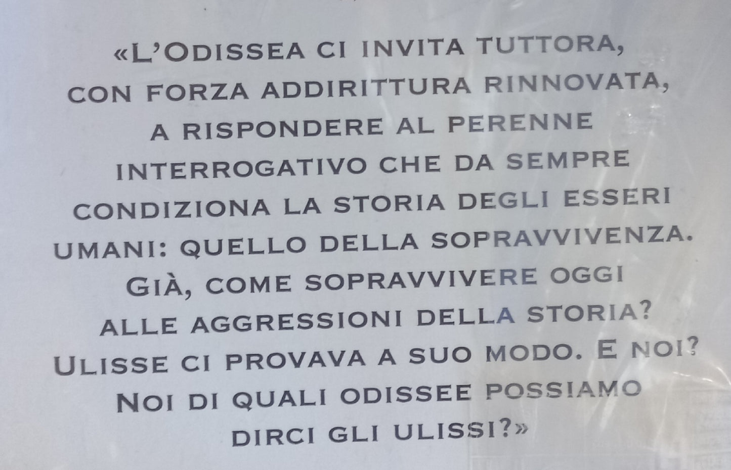 Il più bel romanzo del mondo L'ODISSEA raccontata da NICOLA GARDINI