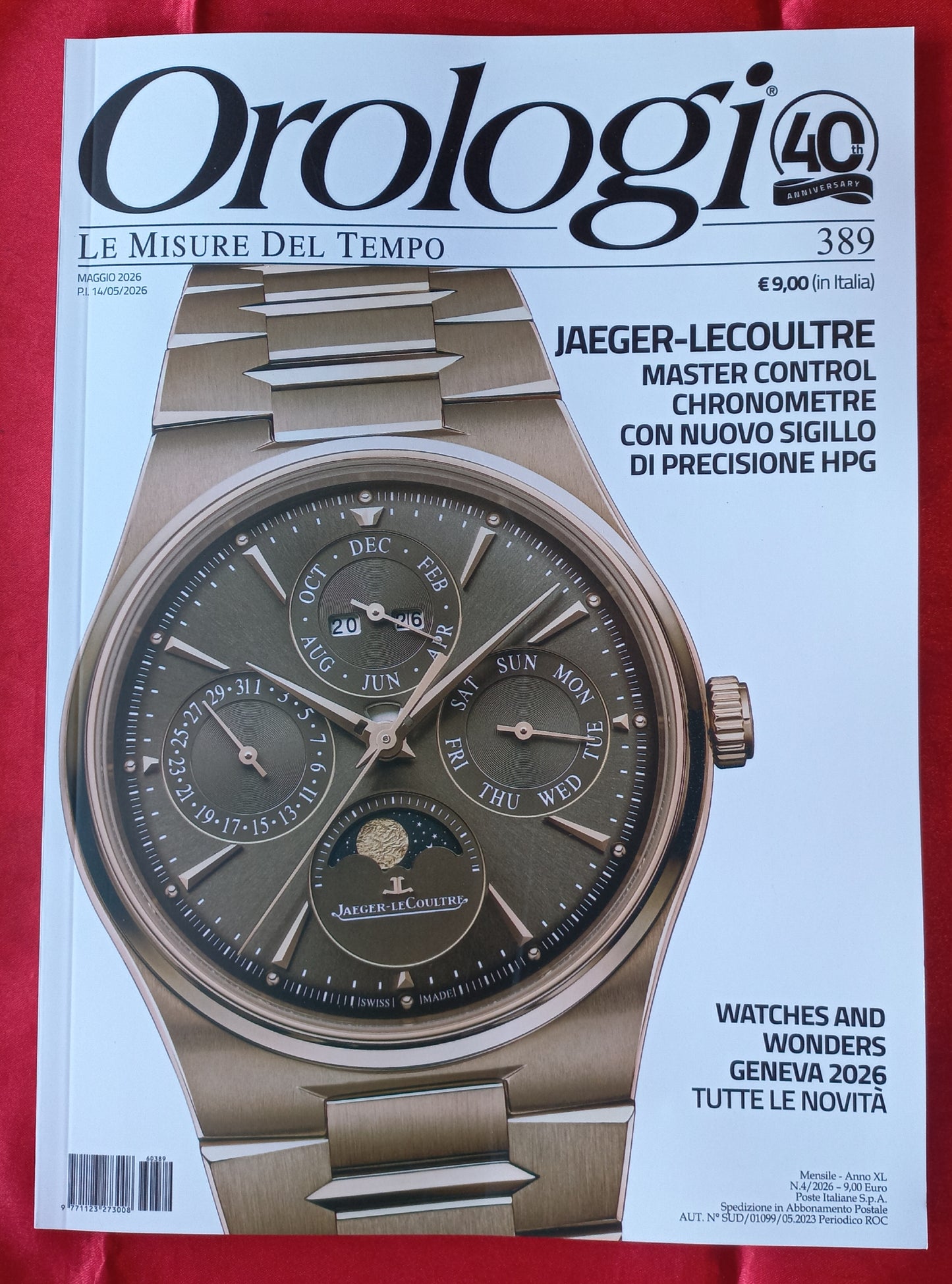OROLOGI n. 389 Maggio 2026