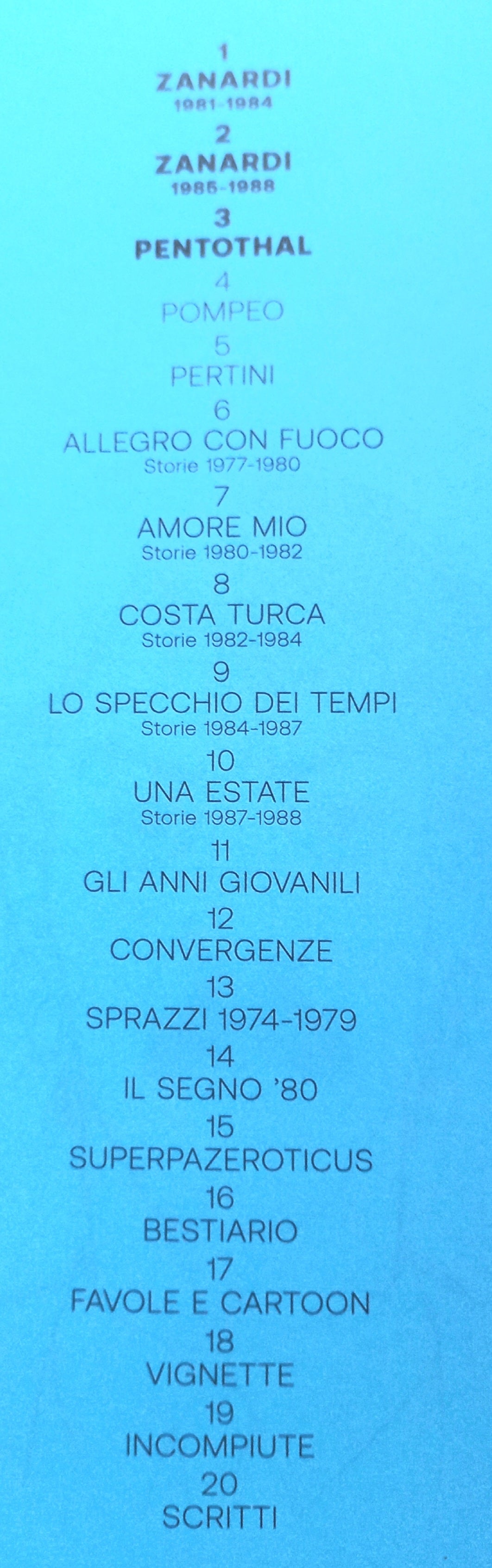 Nel segno di Paz - Andrea Pazienza - Pentothal