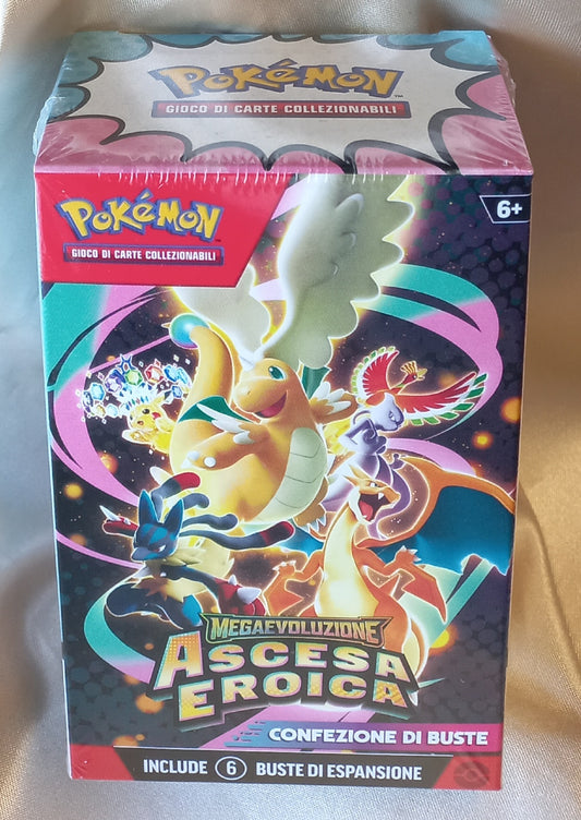 Pokémon Ascesa eroica - Box da 6 buste