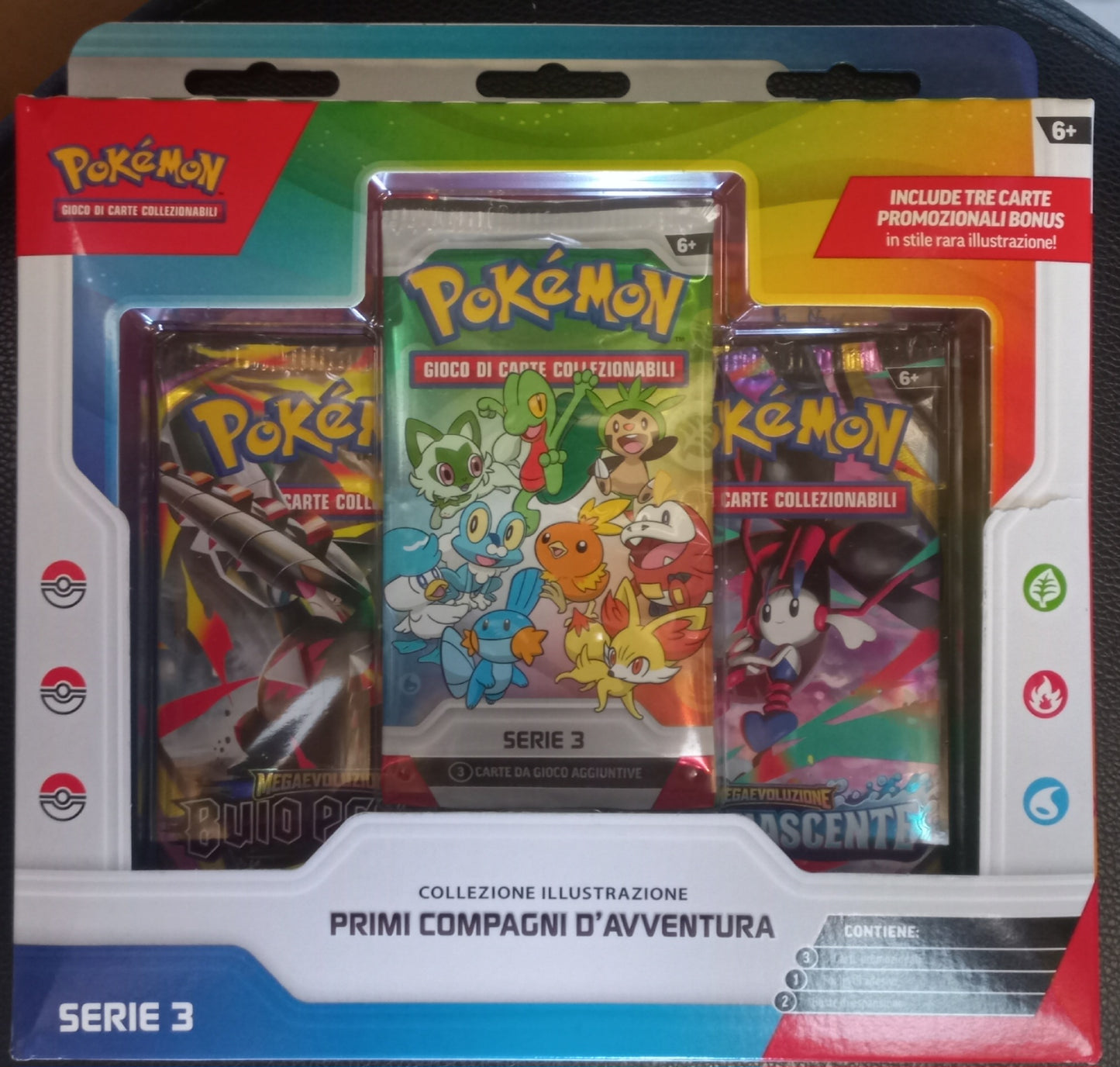 POKEMON - PRIMI COMPAGNI D'AVVENTURA serie 3