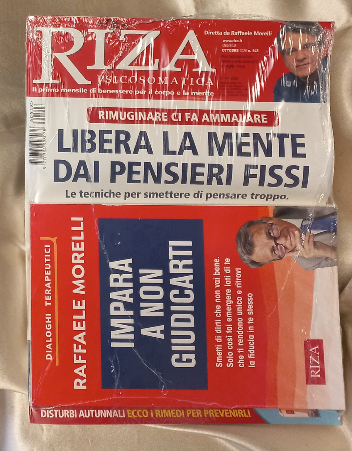 RIZA PSICOSOMATICA n.548 + libro IMPARA A NON GIUDICARTI