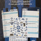 CALENDARIO INTER 14 MESI con POST-IT, PENNA, BLOCK NOTES