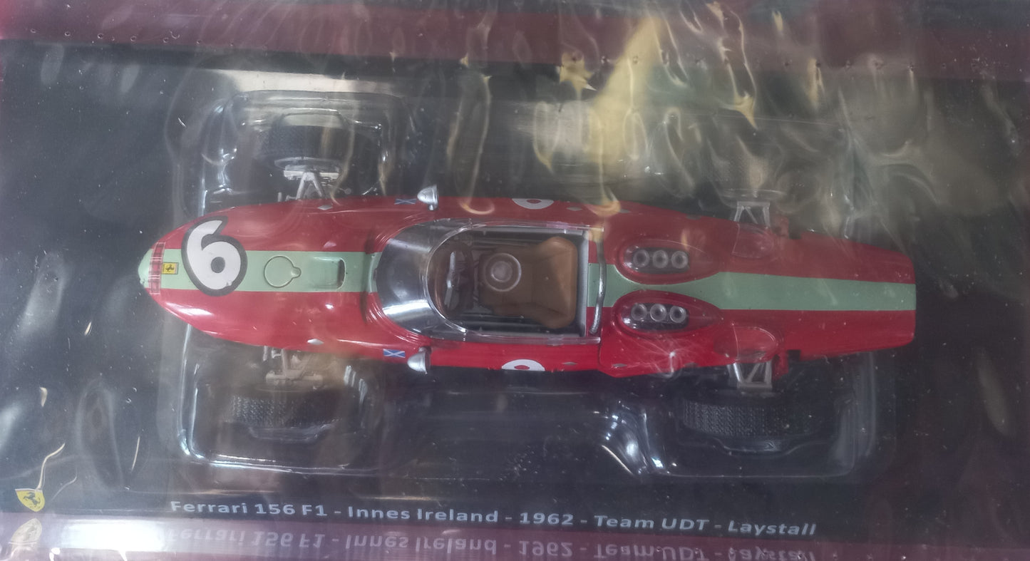 GRANDI FERRARI n.94 - 156 F1 - INNES IRELAND 1962 TEAM UDT LAYSTALL