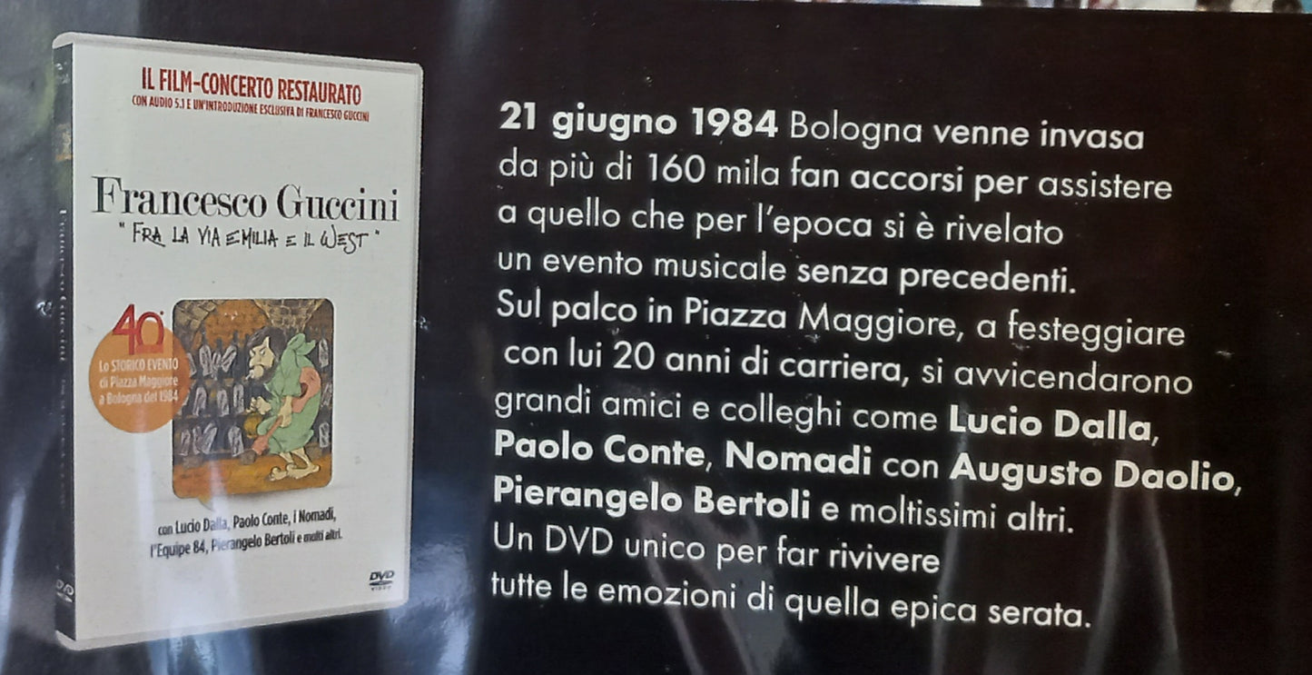 FRANCESCO GUCCINI - FRA LA VIA EMILIA E IL WEST - Il film concerto - DVD