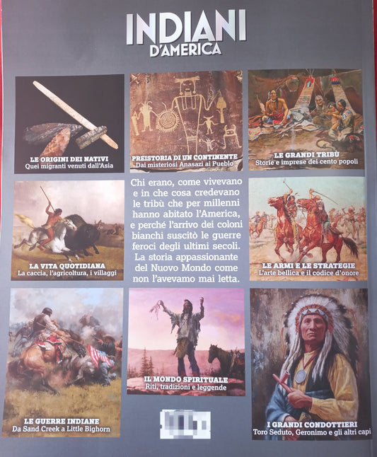 INDIANI D'AMERICA - Tutta la storia mai raccontata sui PELLEROSSA - Rivista
