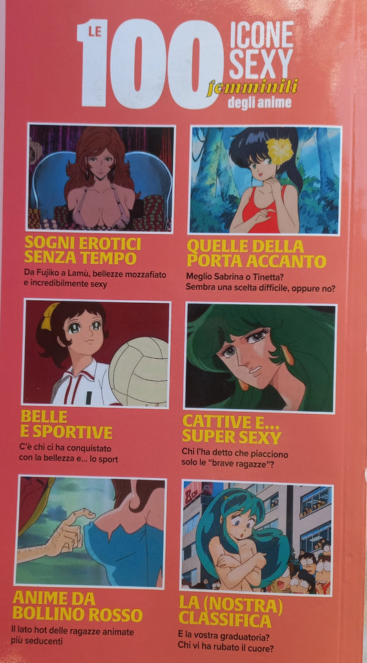 JAPAN MAGAZINE - Le 100 icone sexy femminili degli anime