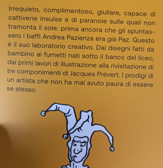 ANDREA PAZIENZA - NEL SEGNO DI PAZ - GLI ANNI GIOVANILI