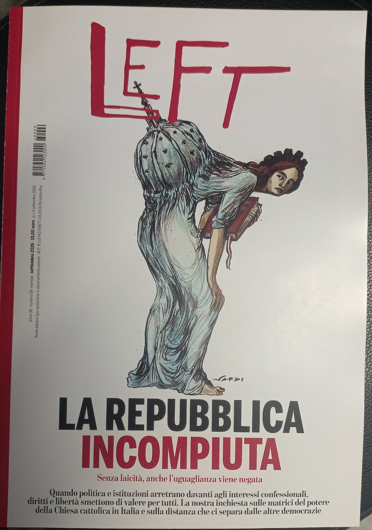LEFT  La repubblica incompiuta - Settembre 2026