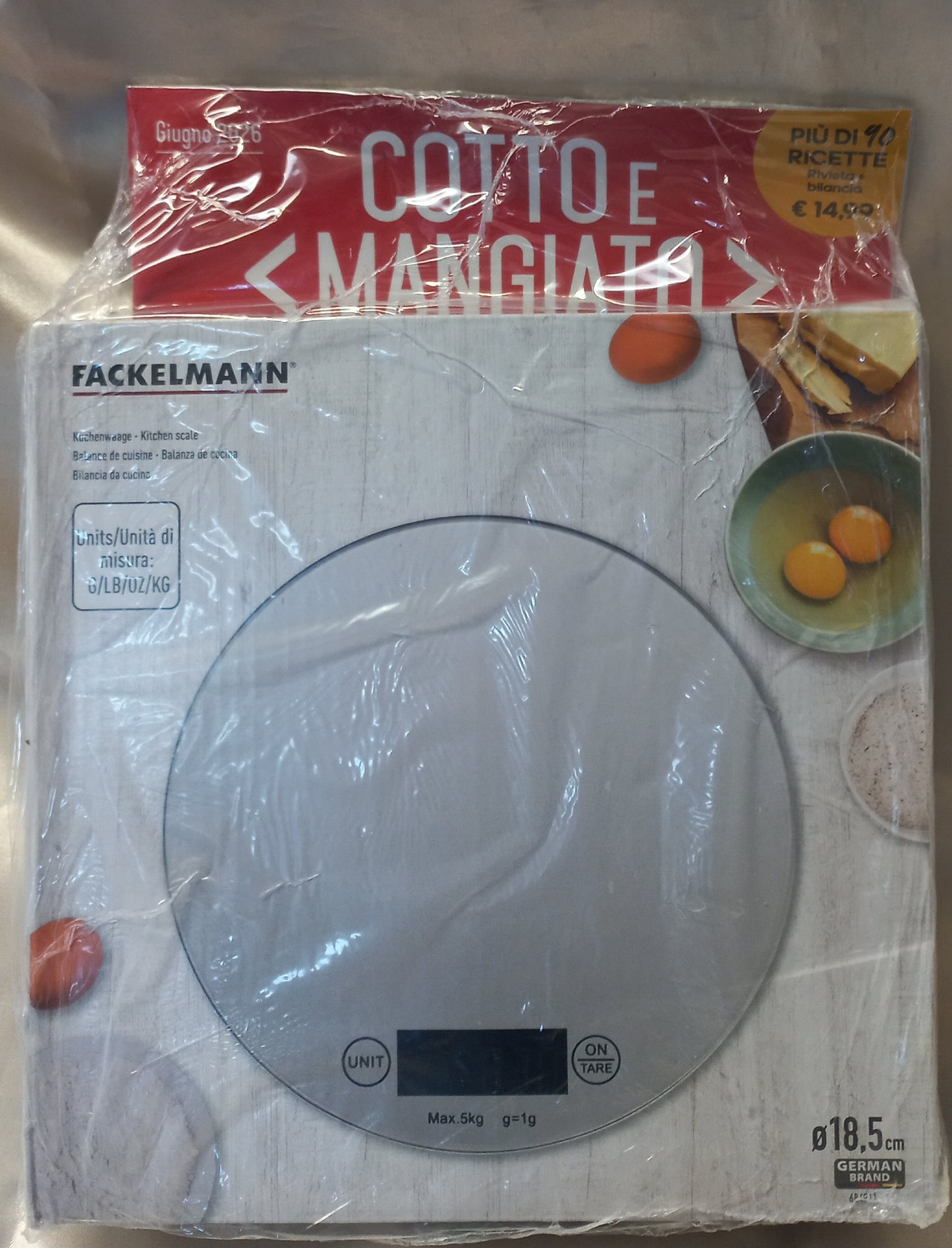 COTTO e MANGIATO Giugno + BILANCIA FACKELMANN