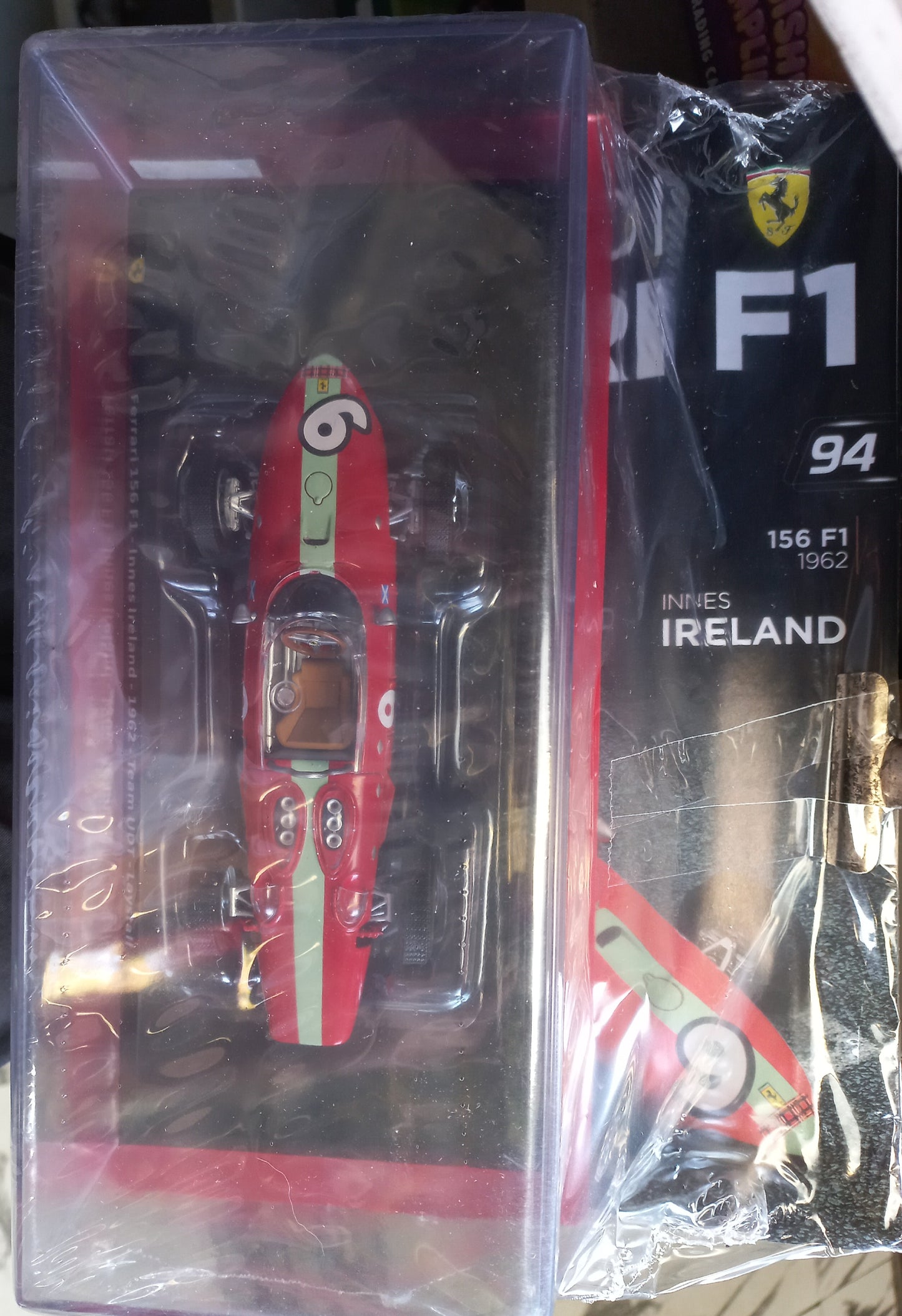 GRANDI FERRARI n.94 - 156 F1 - INNES IRELAND 1962 TEAM UDT LAYSTALL