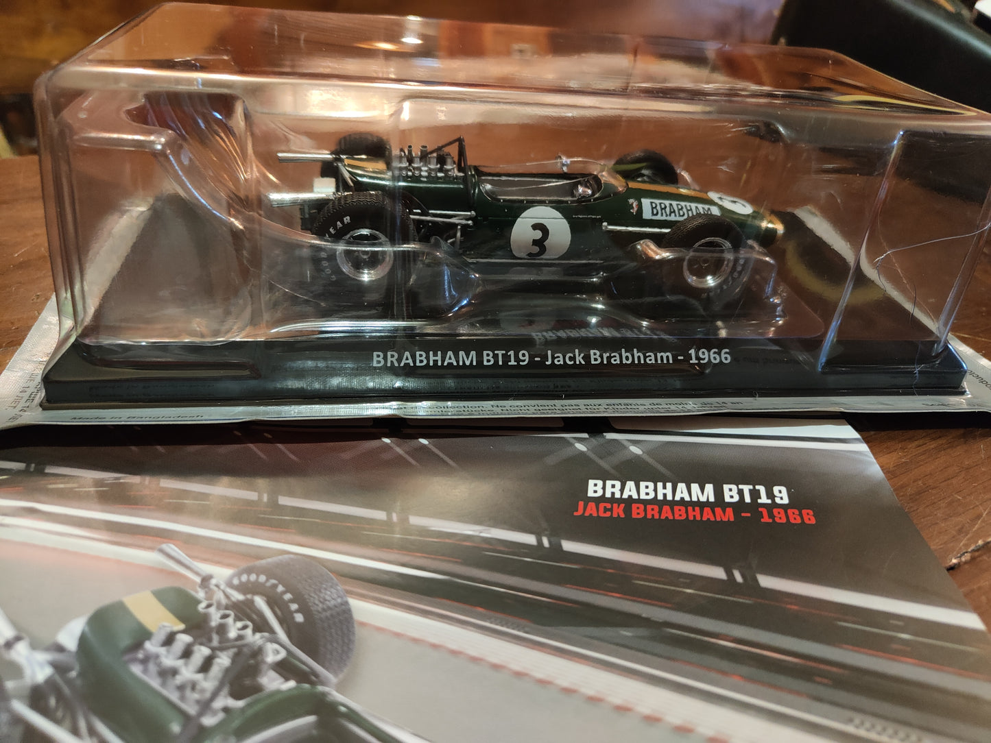 Auto da corsa 1:24. Brabham BT 19. Di Jack Brabham  Del 1966 Nuova