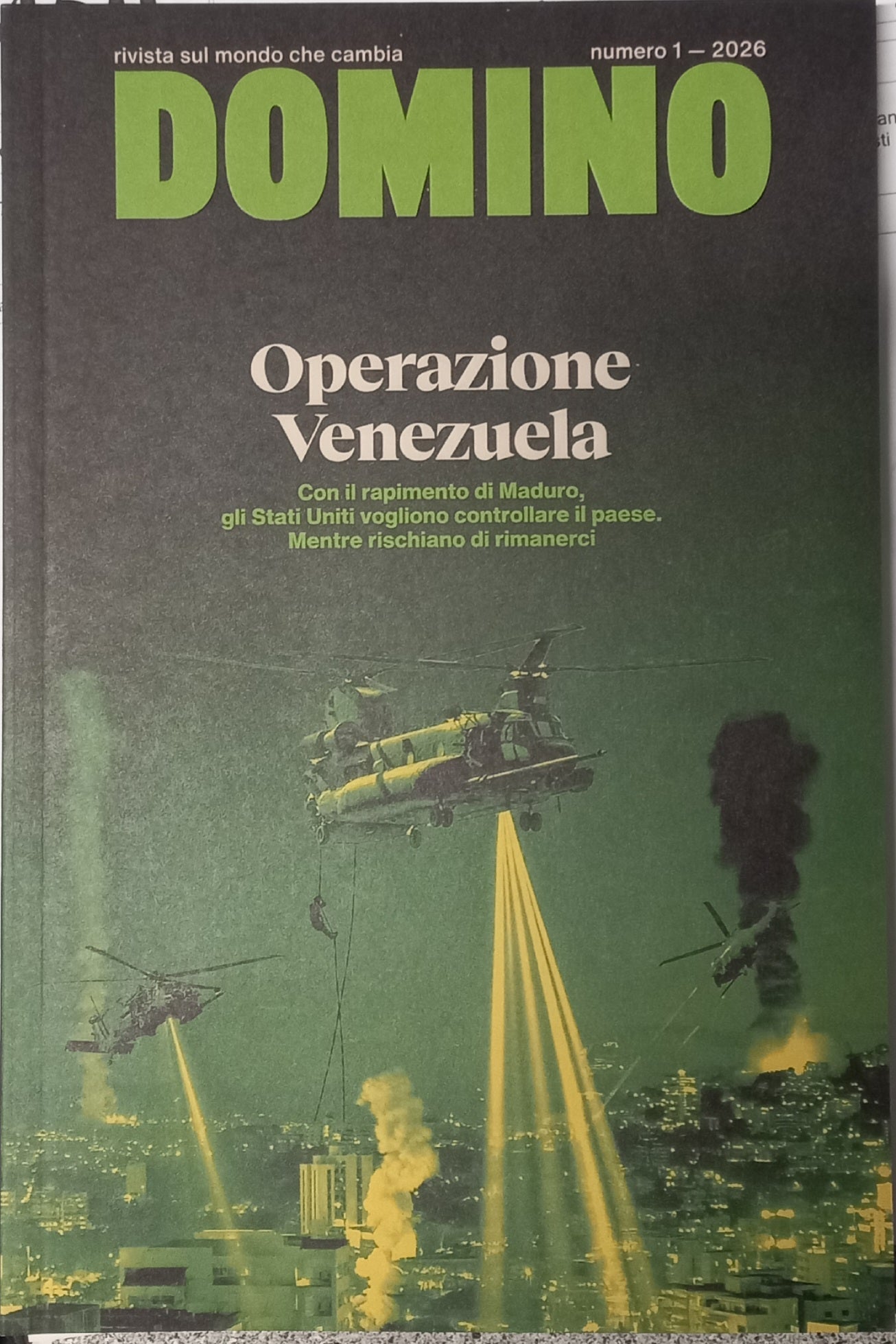 DOMINO n. 1 / 2026 Operazione Venezuela