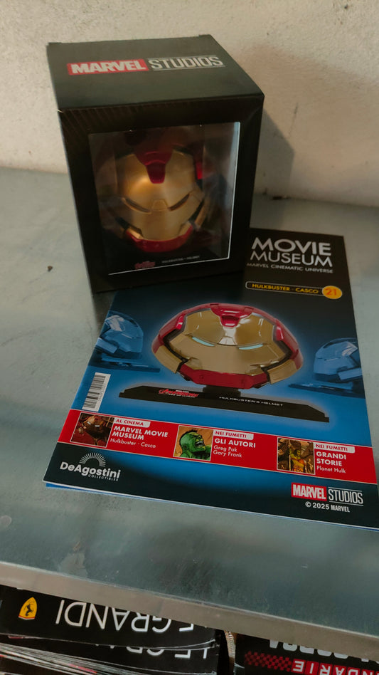 Collezione Marvel  Museum . HULK BUSTER CASCO . USCITA NUMERO 21   Nuovo