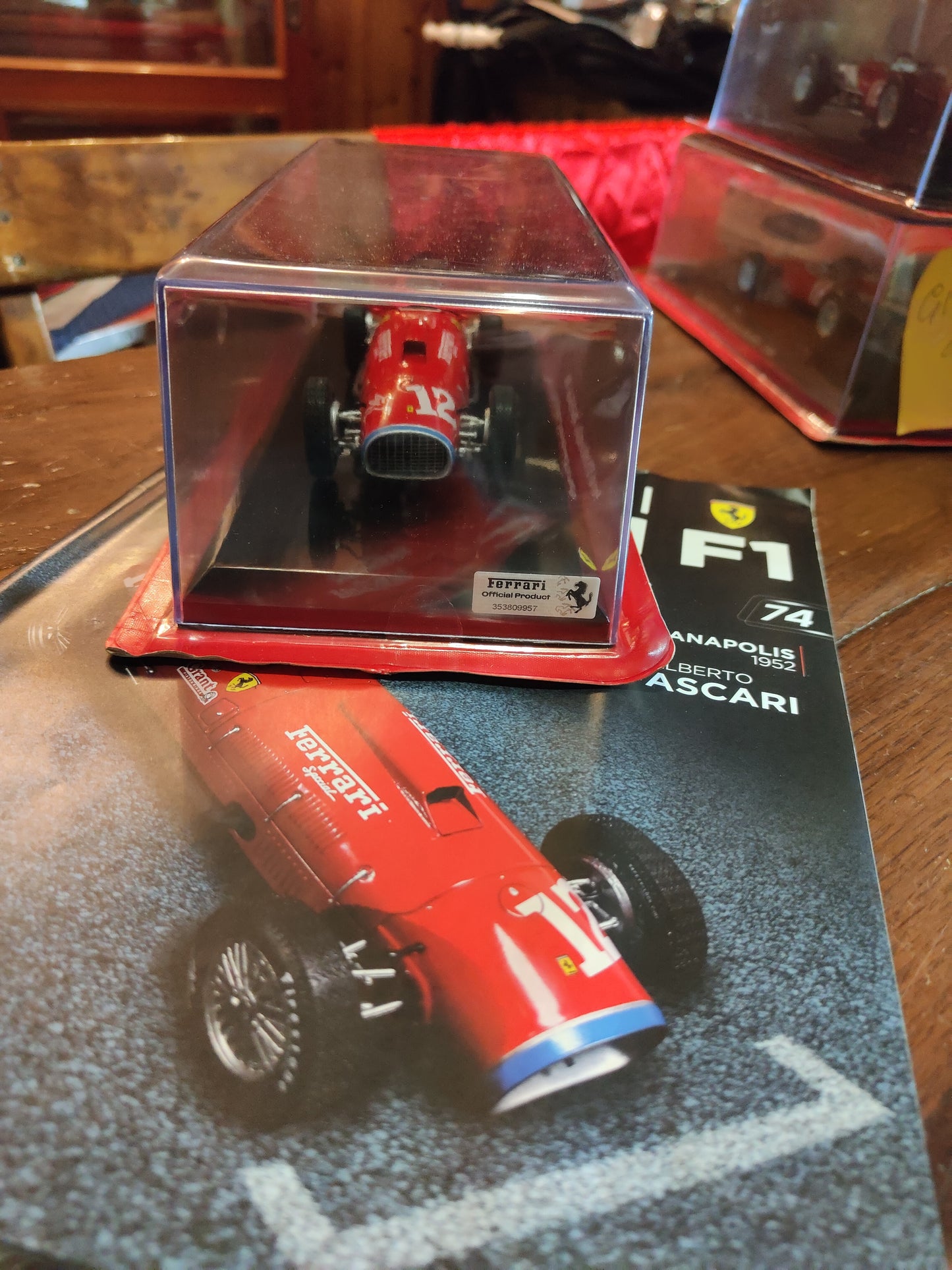 Grandi Ferrari  375 Indianapolis di Alberto Ascari del 1952  form 1:24