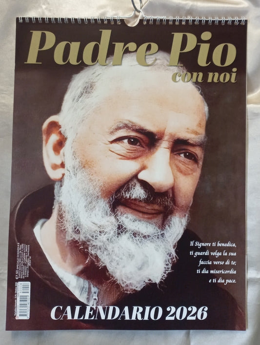 CALENDARIO 2026 PADRE PIO