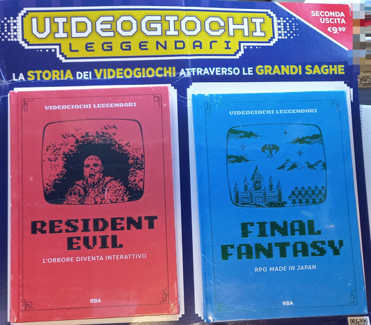 VIDEOGIOCHI LEGGENDARI 2025 - 2^ uscita - RESIDENT EVIL + FINAL FANTASY