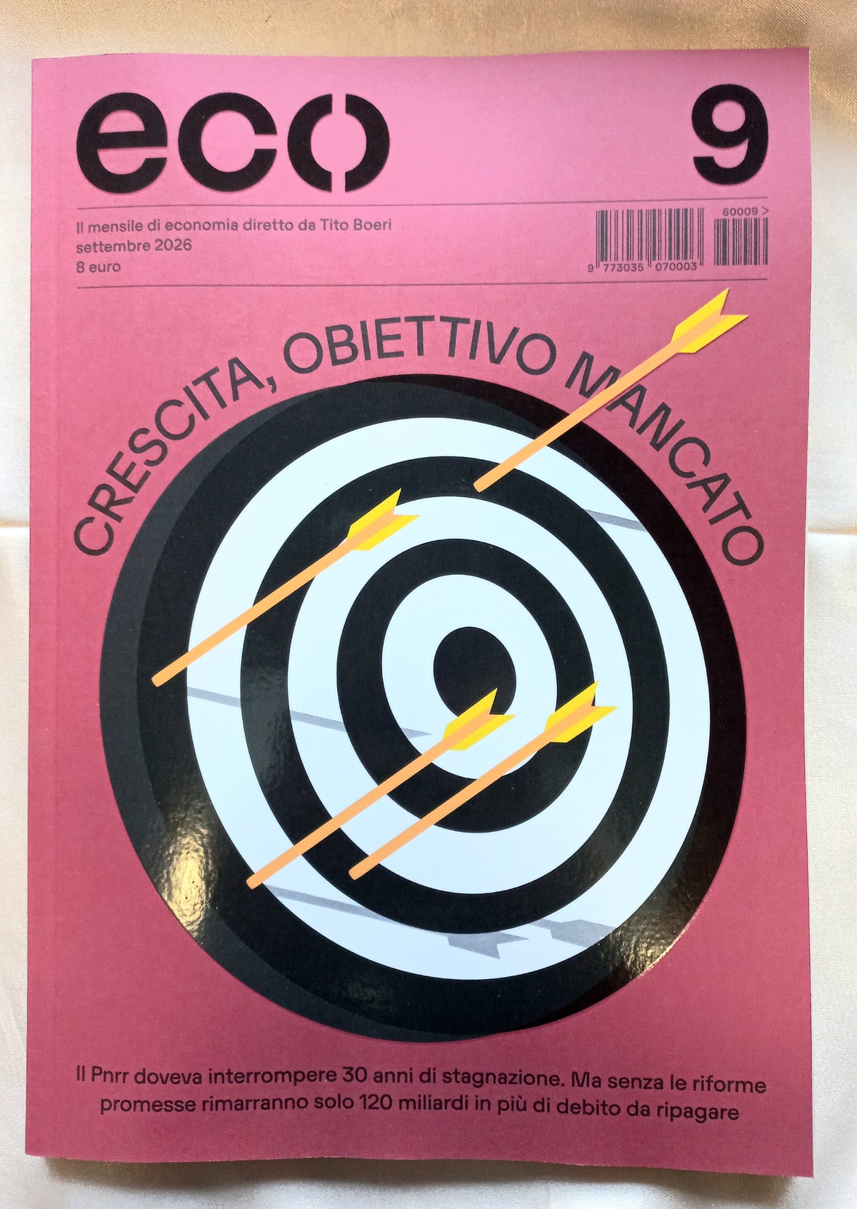 ECO - CRESCITA, OBIETTIVO MANCATO