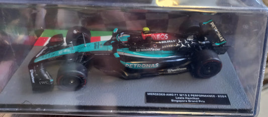 Auto da corsa  1:43 n.15 MERCEDES-AMG F1 W15 e performance 2024 - LEWIS HAMILTON