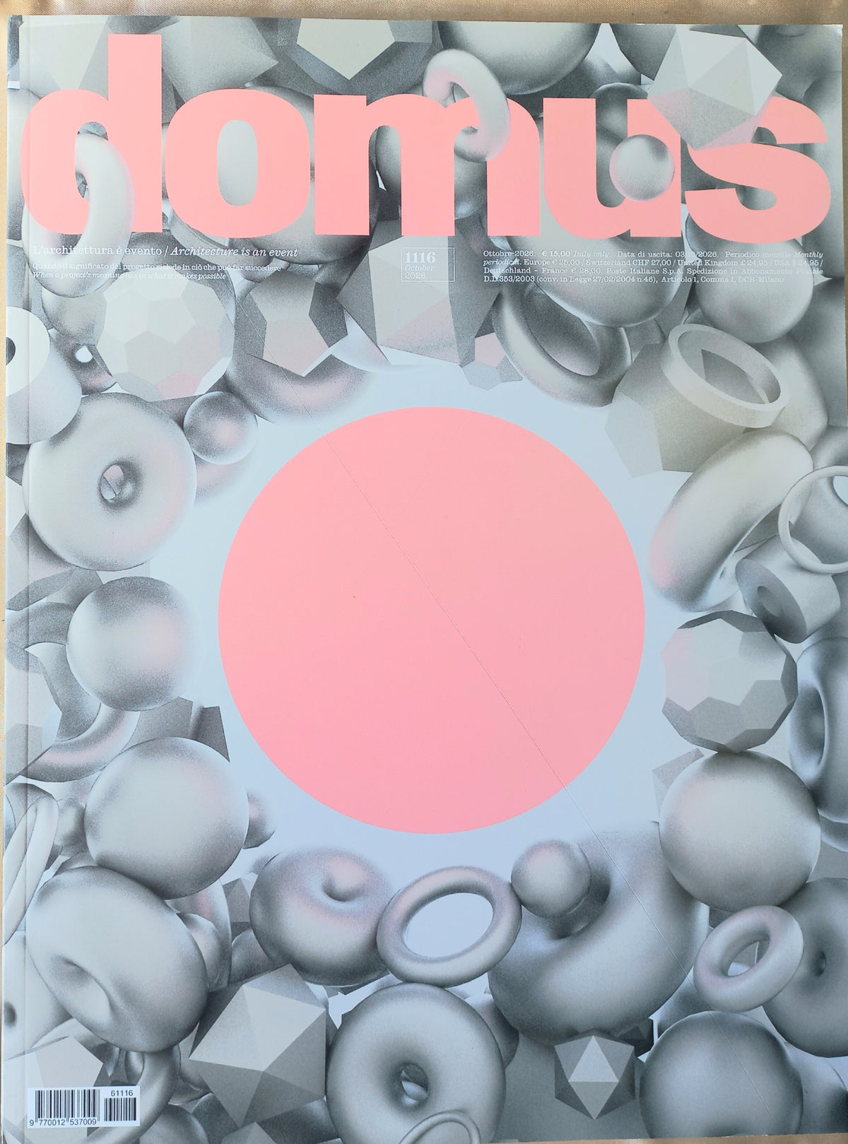 DOMUS n. 1116 Ottobre 2026